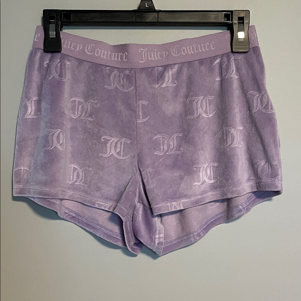 Juicy Couture Purple Sleep Shorts size Small - Picture 1 of 4